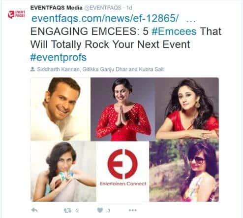 Reena Featured on EVENTFAQS Media