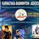 Bangalore’s best Anchor Reena D’souza hosts Karnataka Badminton Association 20years of celebration