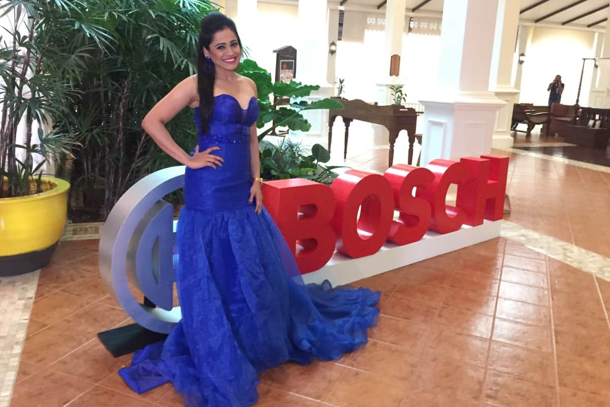 India’s famous Anchor Reena hosts Bosch Annual Partners Meet 2018 in Krabi, Thailand