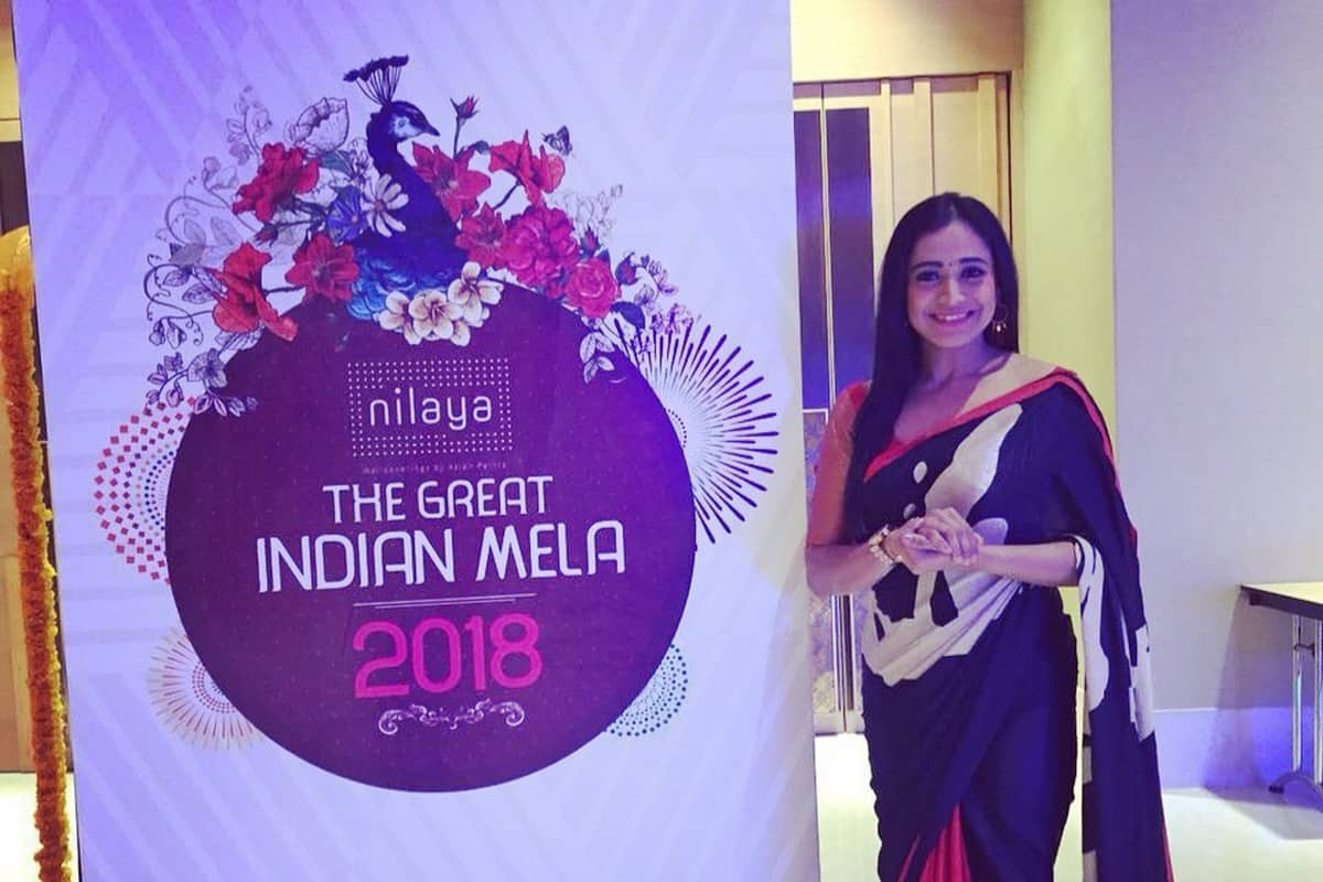 Emcee Reena hosted Asian Paints Nilaya - The Great Indian Mela 2018