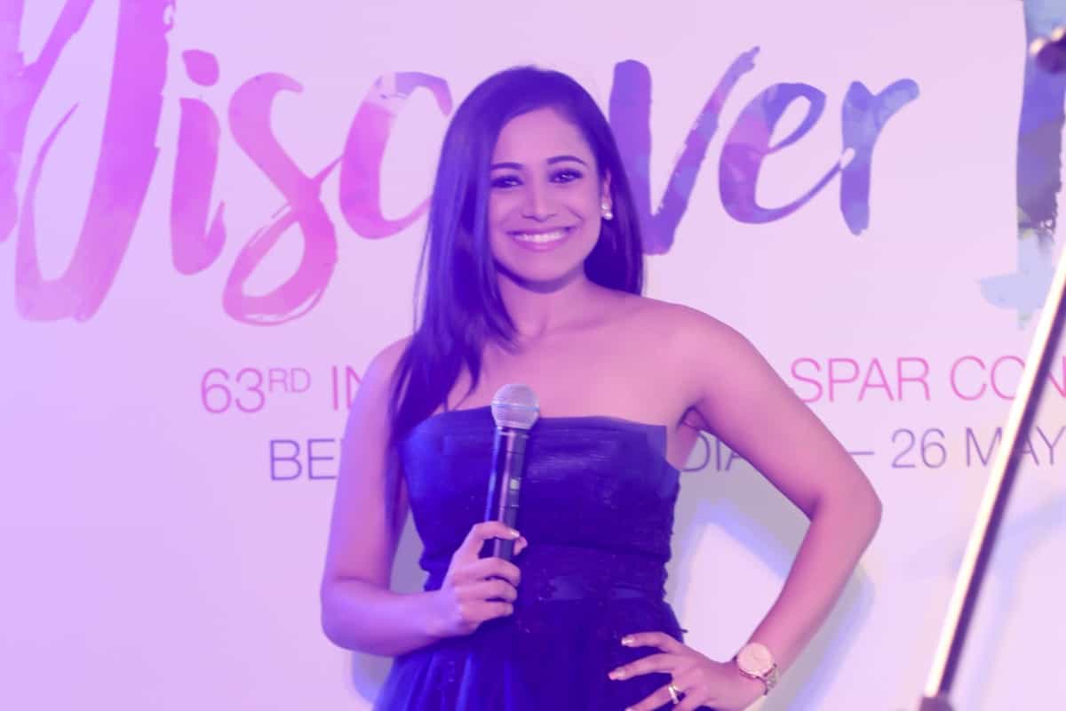 MC| Anchor | Emcee Reena Dsouza hosts 63rd International SPAR Congress in Bengaluru, India