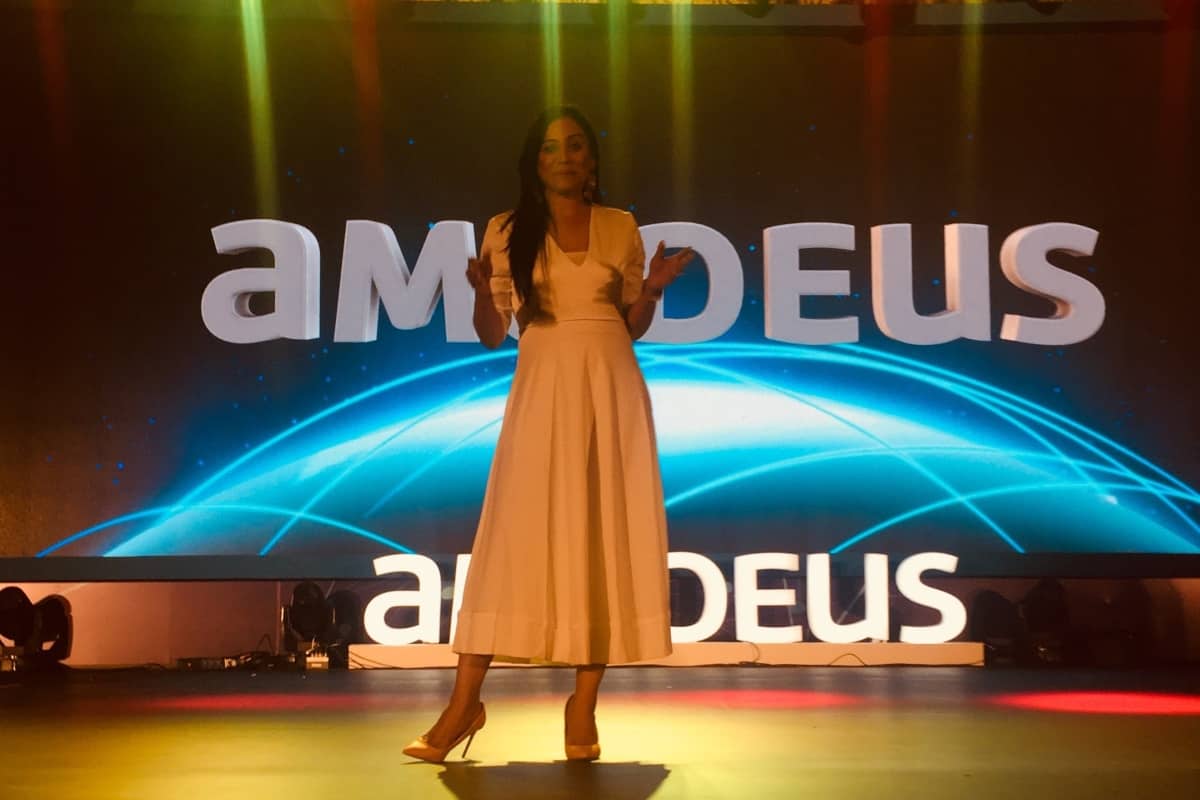 MC Reena Dsouza compered Amadeus Awards Night 2018