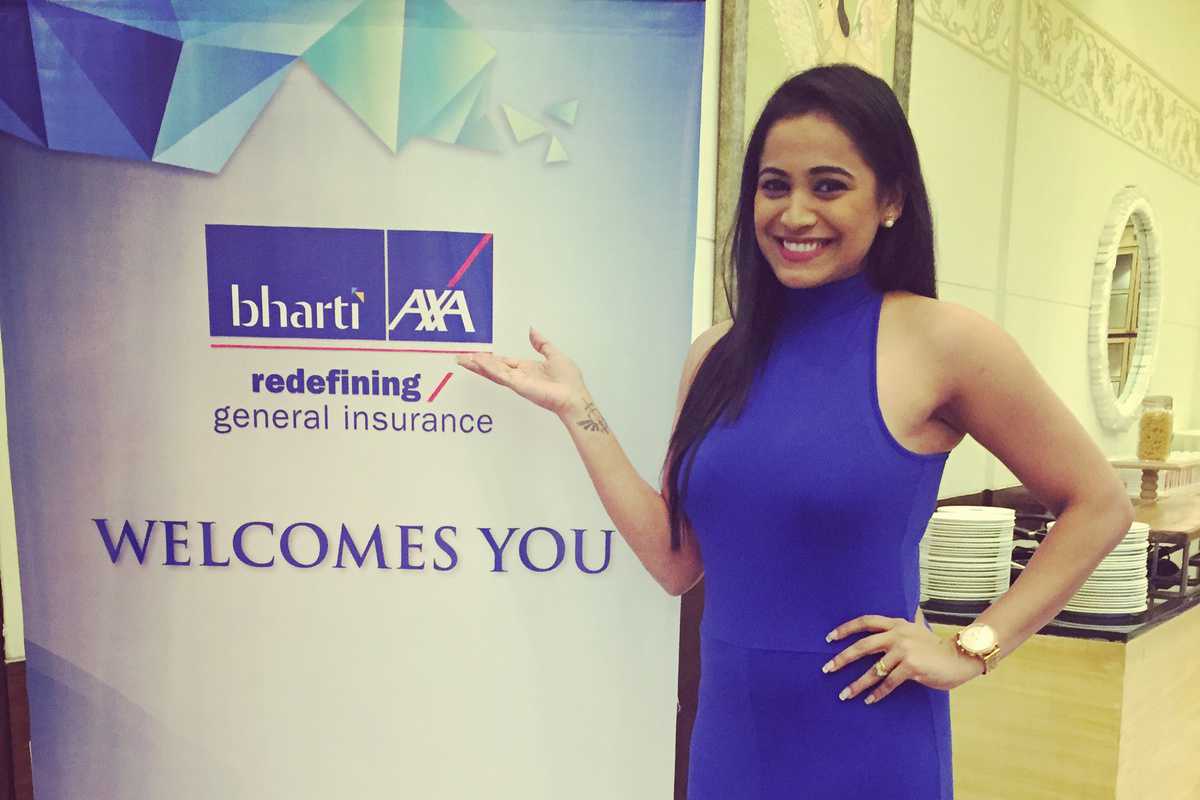 MC Reena hosts Bharti Axa, HSBC Employee Meet 2018