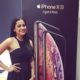 Anchor Emcee Reena Dsouza launches iPhone 10 and iPhone 10s product at Orion Mall, Bangalore