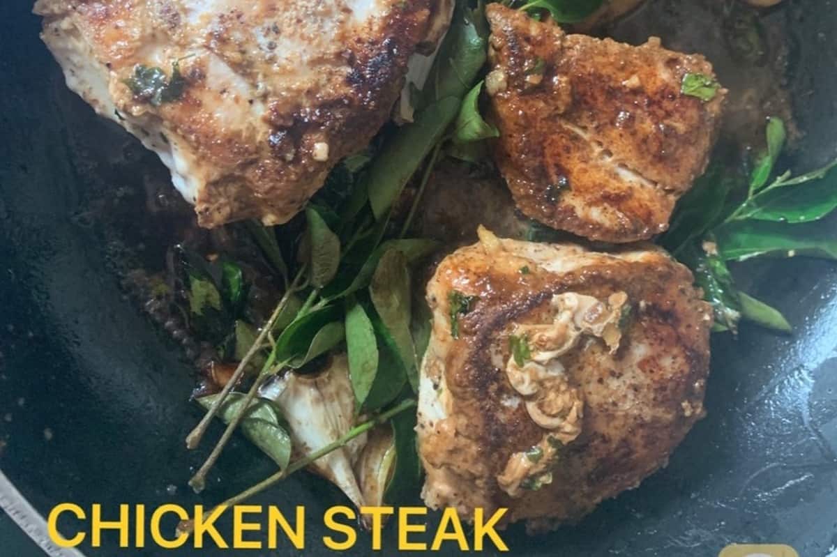 Chicken steak recipe